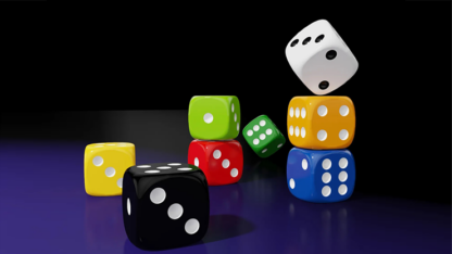 Magnetic Die (Black) by Iarvel Magic - Image 2
