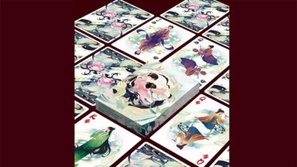 Flower Moon V2 (Lotus Pond) Playing Cards by King Star - Image 6