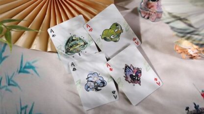 Flower Moon V2 (Moonlight) Playing Cards by King Star - Image 3