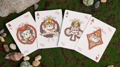 Samurai Otter Playing Cards - Bushido Edition (Scarlet) Playing Cards - Image 4