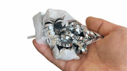 Kabuki Streamer (big) Metallic Silver by JL Magic - Image 2