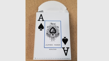 Cards Bee Poker Jumbo Index (Blue) - Image 2