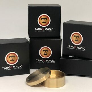 Okito Box Half Dollar (w/online instructions) (B0005) by Tango Magic - Trick