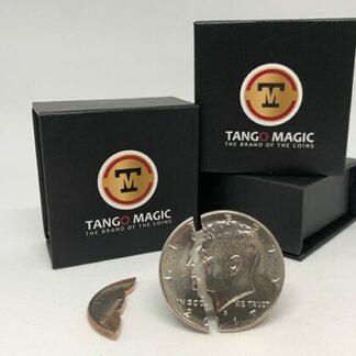 Bite Coin - (D0046)(US Half Dollar - Traditional With Extra Piece) by Tango - Trick