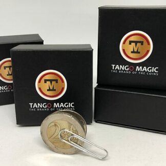 Magnetic Flipper Coin (2 Euro) by Tango- Trick (E0034)