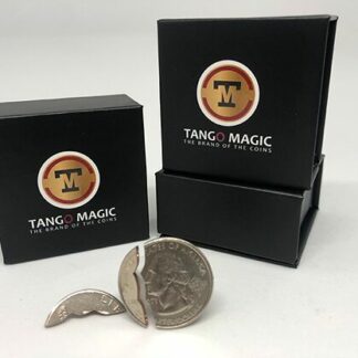 Bite Coin - (US Quarter - Traditional With Extra Piece)(D0047)by Tango - Trick