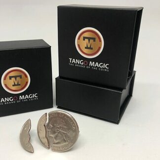 Bite Coin - US Quarter (Internal With Extra Piece) (D0045)by Tango - Trick