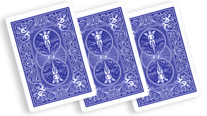 Blue One Way Forcing Deck (10d) - Image 2