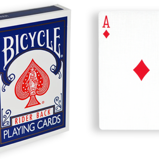 Blue One Way Forcing Deck (ad)