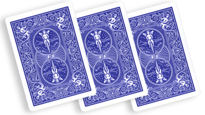 Blue One Way Forcing Deck (5d) - Image 2