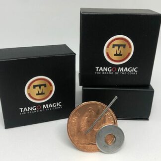 Magnetic Coin English Penny (D0027)by Tango - Trick