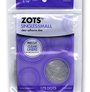 Sticky Dots Small (175 dots- 3/16 inch diameter) Bag of Singles