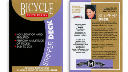 Stripper Deck Mandolin Bicycle (Blue)