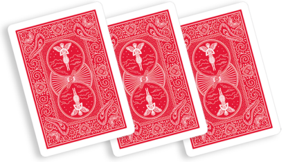 Svengali Deck Mandolin Bicycle (Red) - Image 2
