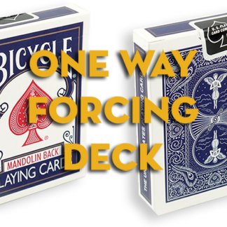Assorted Mandolin Blue One Way Forcing Deck (assorted values)