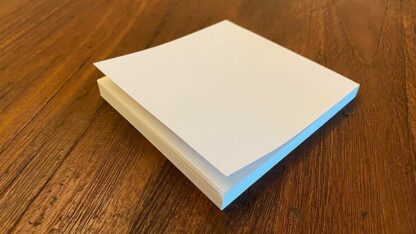 No Tear Pad (Small, 3.5 X 3.5, Tear/No Tear Alternating) by Alan Wong - Trick - Image 2