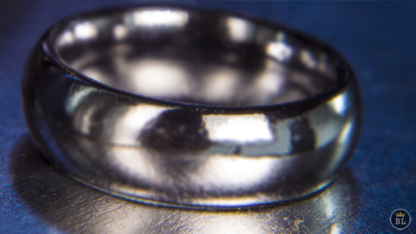 Ash and Ember Silver Curved Size 14 (2 Rings) by Zach Heath - Trick - Image 2