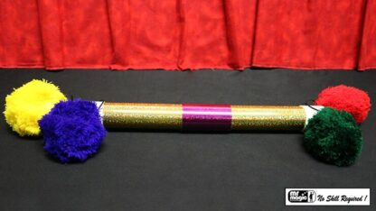 Super Pom Pom Stick (Glitter) by Mr. Magic - Trick - Image 2