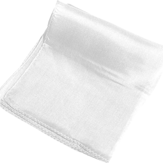 Silk 9 inch (White) Magic by Gosh - Trick