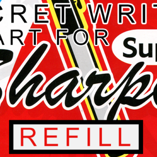 Secret Writer Part for Super Sharpie (Refill) by Magic Smith - Trick