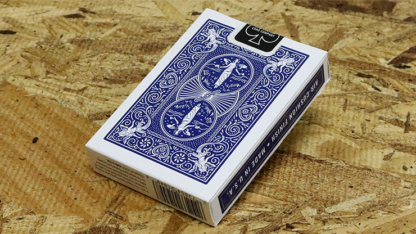 Bicycle Maiden Back (Blue) by US Playing Card Co - Image 2
