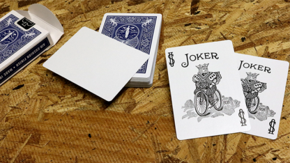 Bicycle Maiden Back (Blue) by US Playing Card Co - Image 4