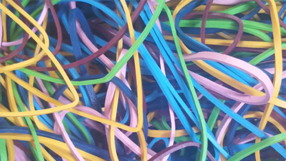 Joe Rindfleisch's Rainbow Rubber Bands (Combo Pack) - Trick - Image 6