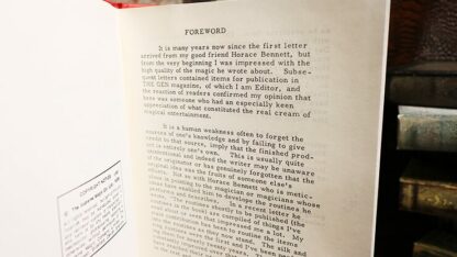 Horace Bennett's Prize Winning Magic (Limited/Out of Print) edited by Hugh Miller - Book - Image 4