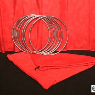 8" Linking Rings SS (7 Rings) by Mr. Magic - Trick