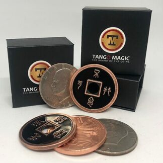 Dollar Size Silver Copper Chinese Transposition (CH023) by Tango Magic