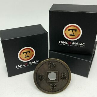 Dollar Size Chinese Coin (Brass) by Tango (CH033)