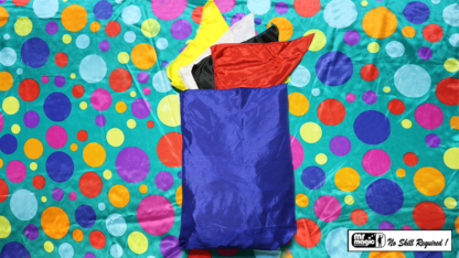 Bag to Happy Birthday Silk (36 inch  x 36 inch) by Mr. Magic - Trick - Image 2