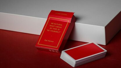 Magic Notebook Deck - Limited Edition (Red) by The Bocopo Playing Card Company - Image 2
