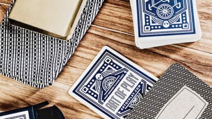 DKNG (Blue Wheel) Playing Cards by Art of Play - Image 3