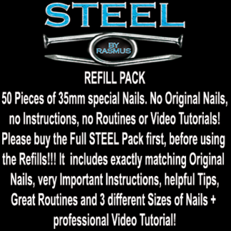 STEEL Refill Nails 50 ct. (35mm) by Rasmus - Trick