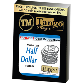 Tango Coin Production - Half Dollar D0186 (Gimmicks and Online Instructions) by Tango - Trick