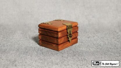 Quarter Go Box (Teak) by Mr. Magic - Trick - Image 2