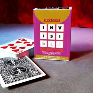 Invisible Deck Bicycle (Black) - Trick