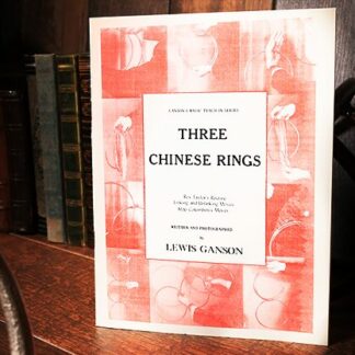 Three Chinese Rings by Lewis Ganson - Book