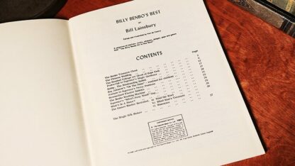 Billy Benbow's Best by Bill Lainsbury - Book - Image 2