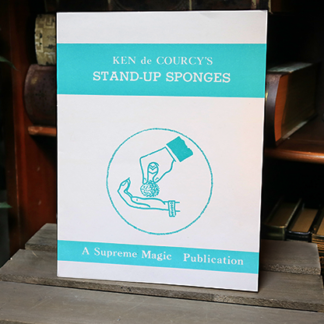 Stand-Up Sponges by Ken de Courcy - Book