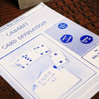 Cabaret Card Divination by Billy McComb and Ken de Courcy - Book