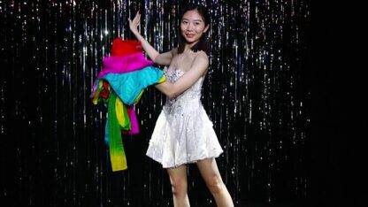 Rainbow Silk Fountain Streamer by Yan Yan Ma and Magiclism - Trick - Image 2