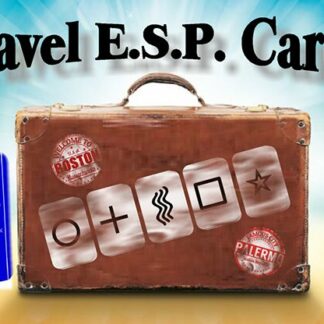 Travel ESP Cards Black (Gimmicks and Online Instructions) by Paul Carnazzo - Trick