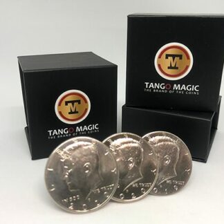 Triple TUC Half Dollar (D0183) Gimmicks and Online Instructions by Tango - Trick