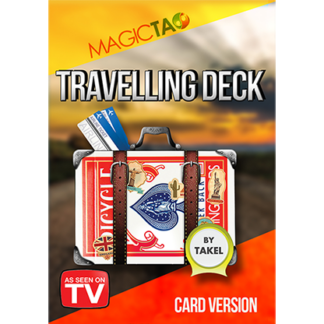 Travelling Deck Card Version Blue (Gimmick and Online Instructions) by Takel - Trick