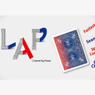 Modern Flap Card (Red to Blue) by Hondo