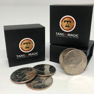 Perfect Shell Coin Set Half Dollar (Shell and 4 Coins D0201) by Tango Magic - Trick