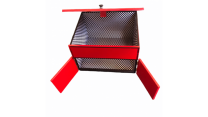 Drop Down Mirror Box (Large/Red) by Ickle Pickle - Trick - Image 3