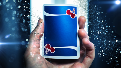 Cherry Casino Playing Cards (Tahoe Blue) by Pure Imagination Projects - Image 2